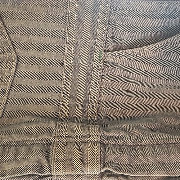 Vintage distressed denim mechanics coveralls sz. 40R utility work railroad - Picture 5 of 12